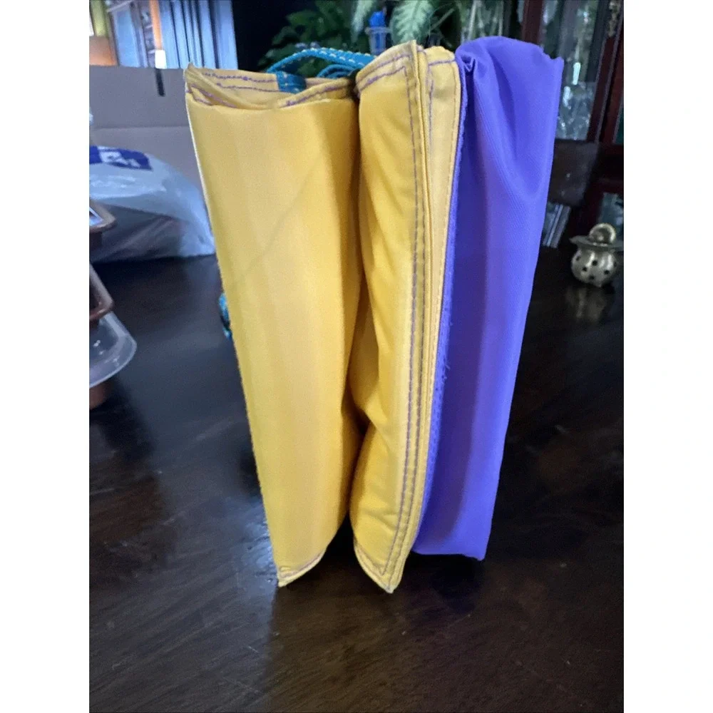 California Innovations Classic Collapsible Cooler Bag Purple / Yellow Brand‎ New